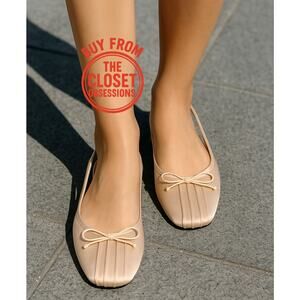 ZARA Rounded Toe Slingback Flats 💗✨ NWT